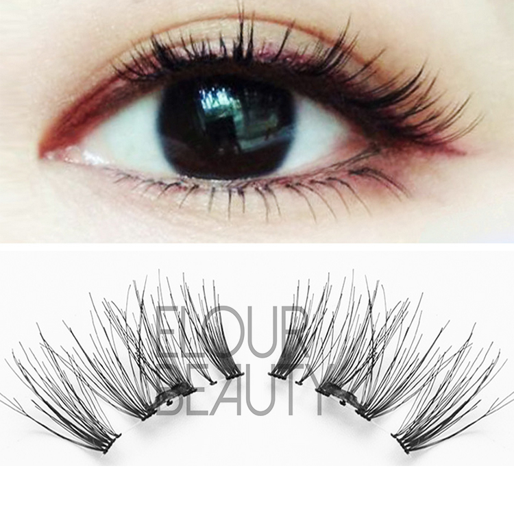 3D magnetic eyelash extensions China factory wholesale EA49